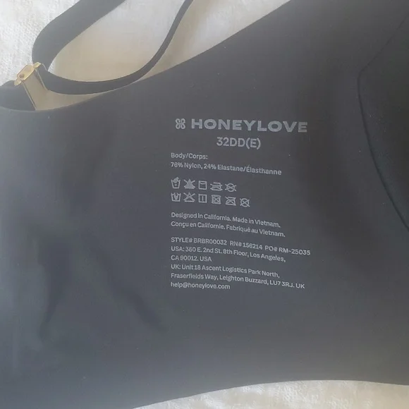 NWOT HONEYLOVE CLOUD EMBRACE WIRELESS CONTOUR T-SHIRT BRA